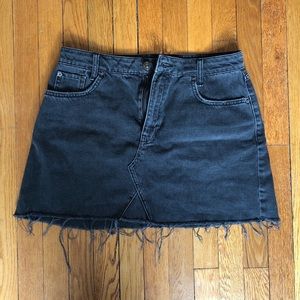 Urban Outfitters BDG Denim Raw Hem Skirt